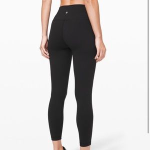 lululemon wunder under 25inch size 2